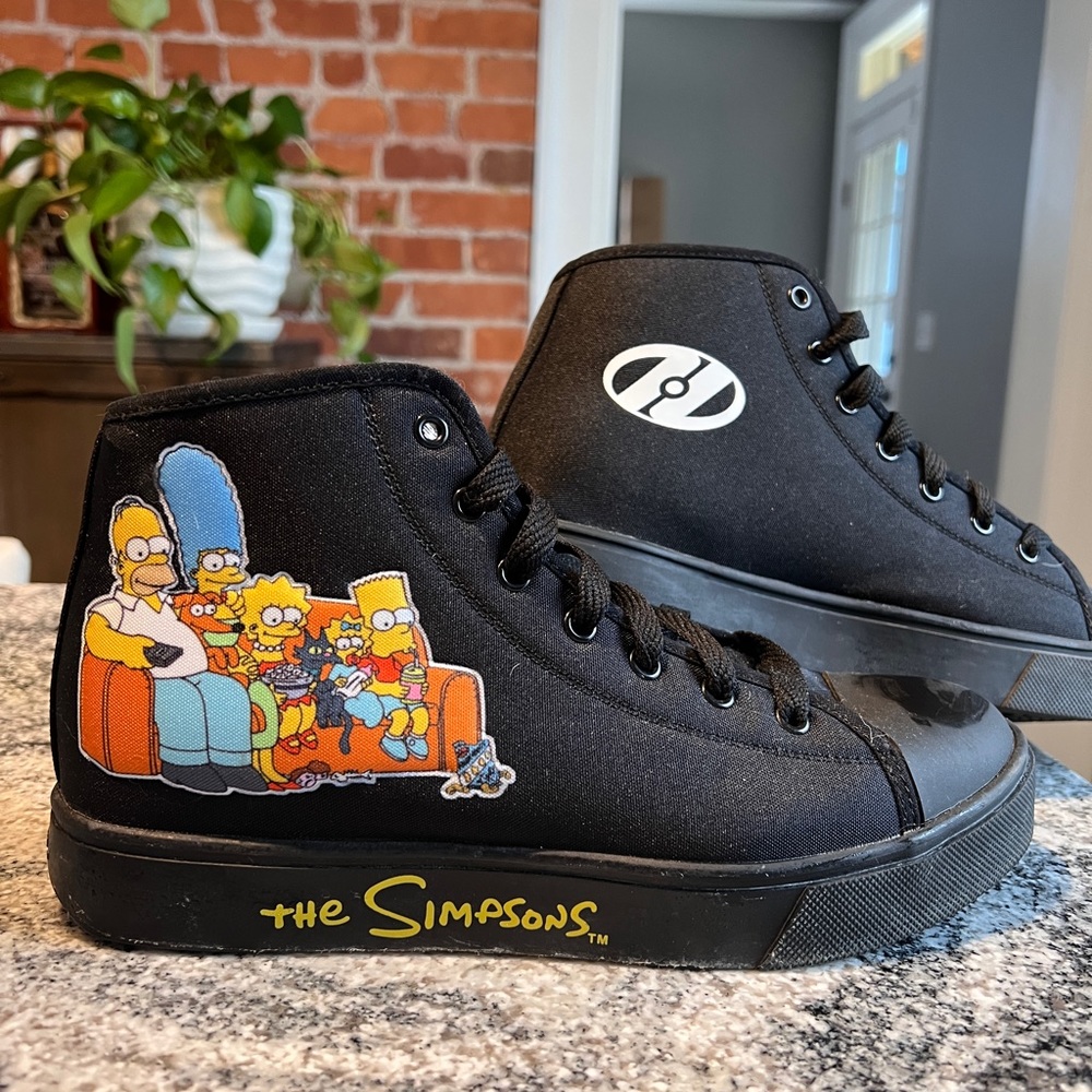 Heelys Simpsons High Tops Size 8